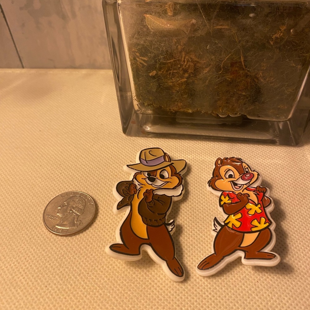 Disney Chip and Dale brooches